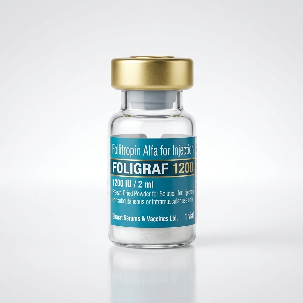 Recombinant Human Follicle Stimulating Hormone (r-FSH) 1200 Vial
