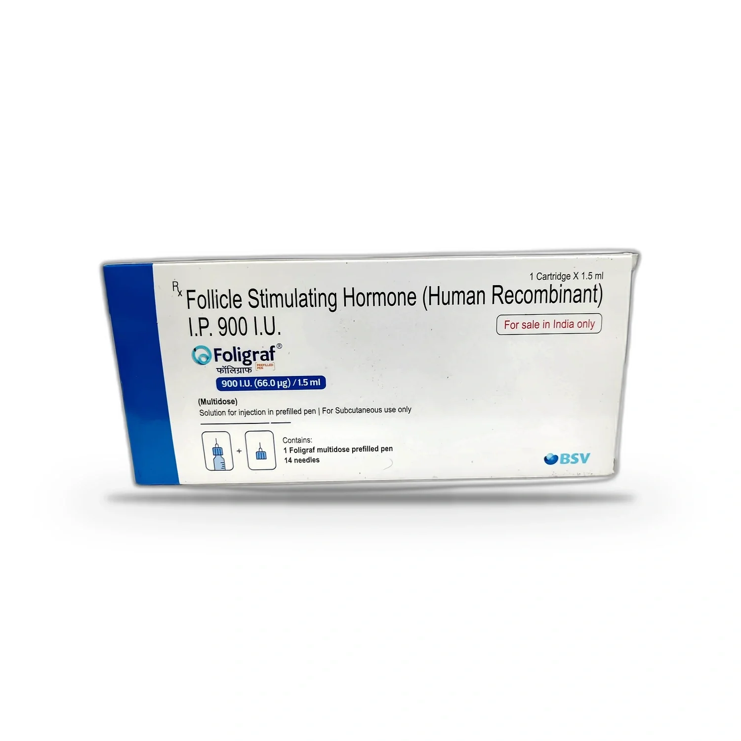 Recombinant Human Follicle Stimulating Hormone (r-FSH) 900 Pen Gallery Image 1