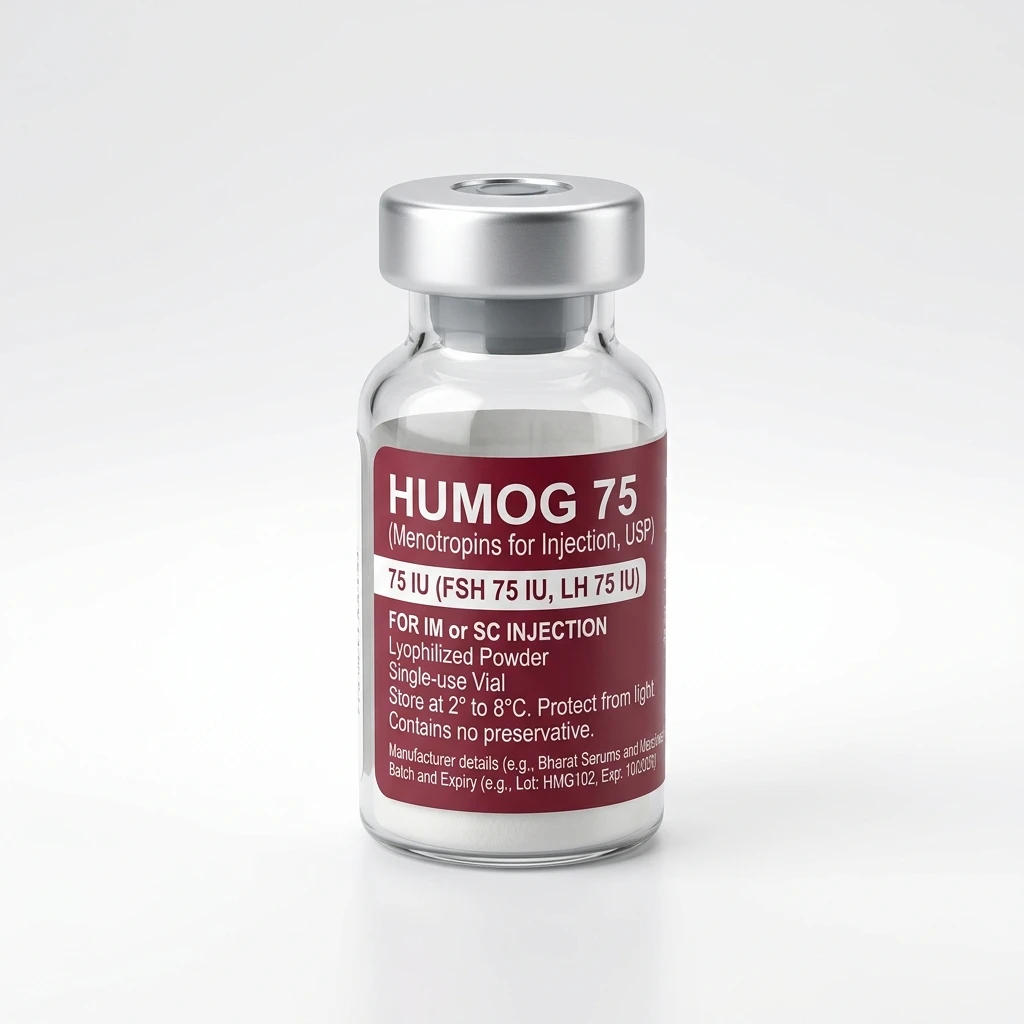 Highly Purified Menotrophin (hMG) 75 Vial Gallery Image 2